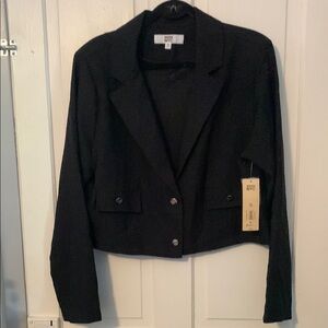 Madden NYC SzXL New Black Blazer